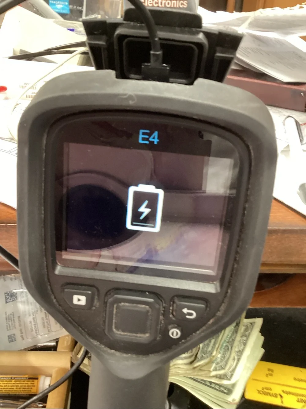 Preowned FLIR E4 Handheld Thermal Imaging Camera with MSX - Tested & Working
